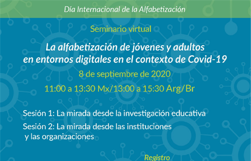 SEMINARIO VIRTUAL. La alfabetización de jóvenes y adultos en entornos...