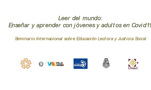 Leer del mundo: Enseñar y aprender con jóvenes y adultos en Covid-19