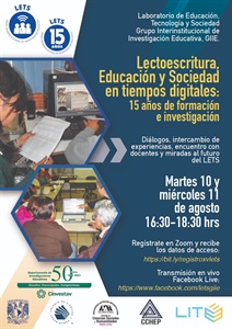 Evento Académico "Lectoescritura, Educación y Sociedad en Tiempos Digitales" 15 años de formación e investigación