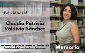 Presentación del examen de doctorado de Patricia Valdivia