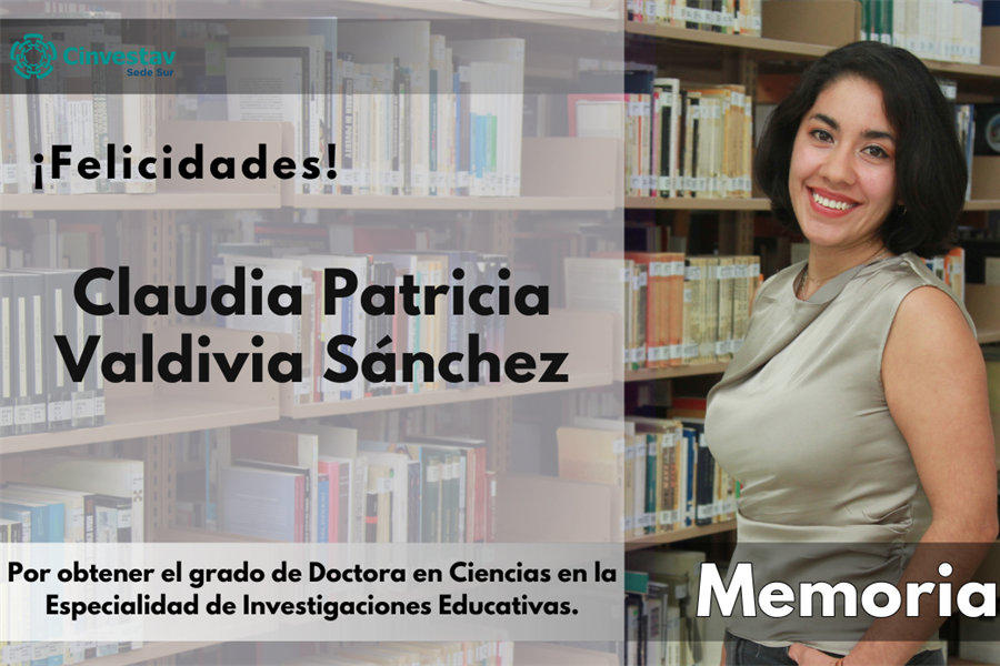 Presentación del examen de doctorado de Patricia Valdivia