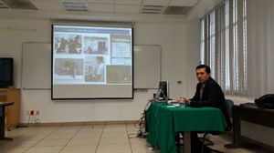 Presentación del examen doctoral de Óscar Hernández, miembro fundador del LETS