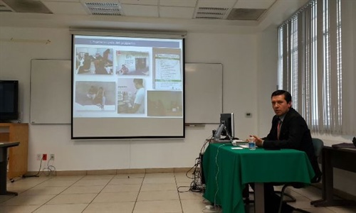 Presentación del examen doctoral de Óscar Hernández, miembro fundador...
