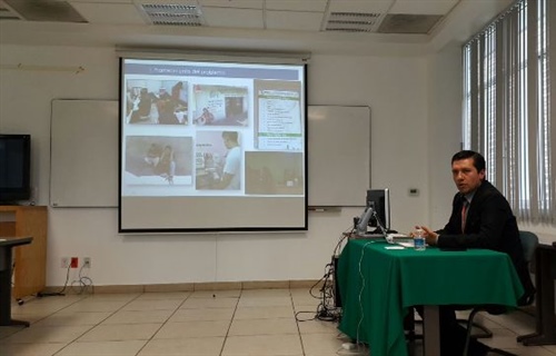 Presentación del examen doctoral de Óscar Hernández, miembro fundador...