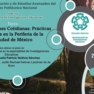 Presentación del examen de doctorado de Patricia Valdivia